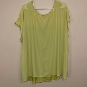 Plus Size Yellow Blouse!